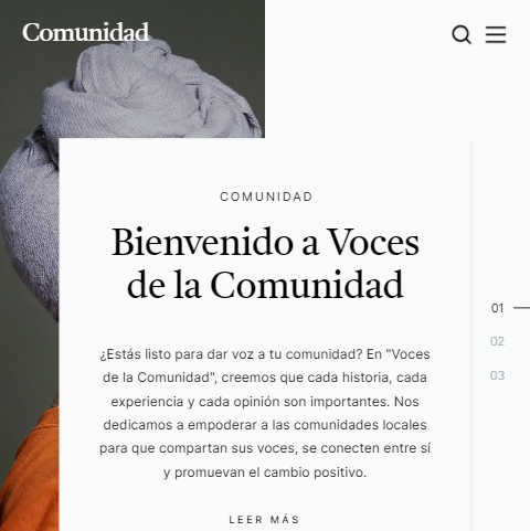 Voces de la comunidad