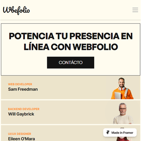 Webfolio