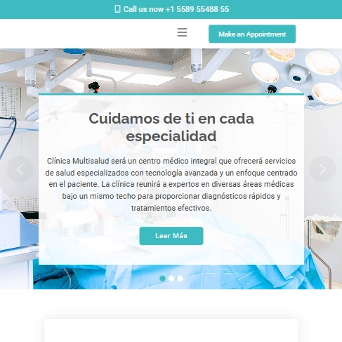 MediCio: plantilla gratuita y responsiva para sitios web médicos con Bootstrap 5